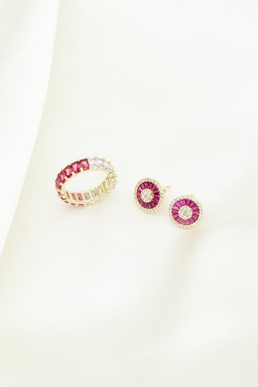 Be True Set Pink Jewelry Sets doroglobal.com 