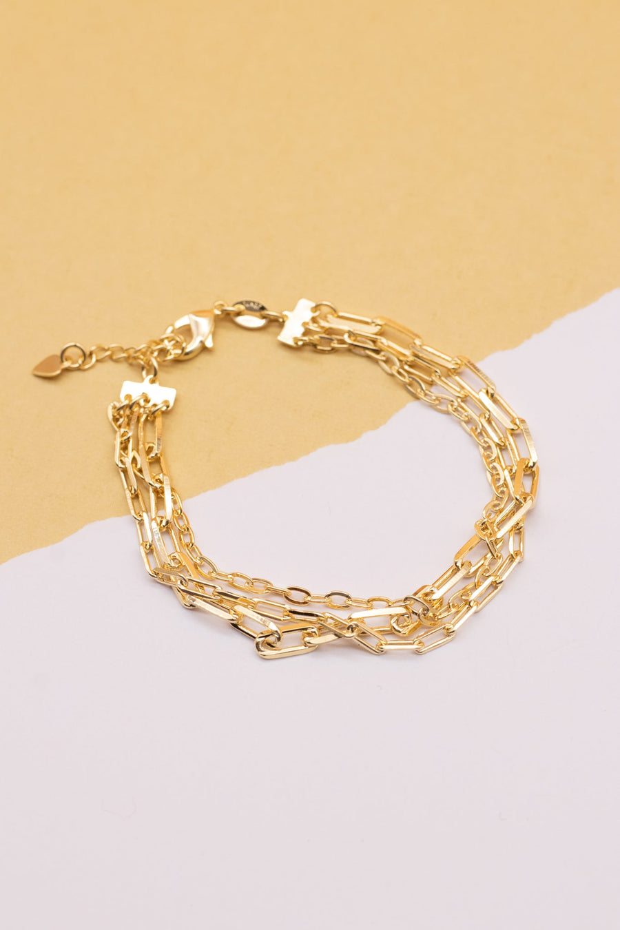 Faithful Chain Bracelet Gold Bracelets doroglobal.com 